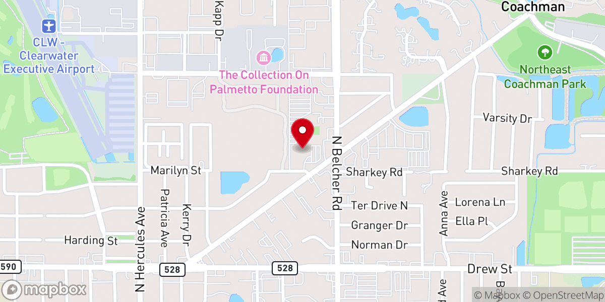 Map showing location of Light of Christ Catholic Church