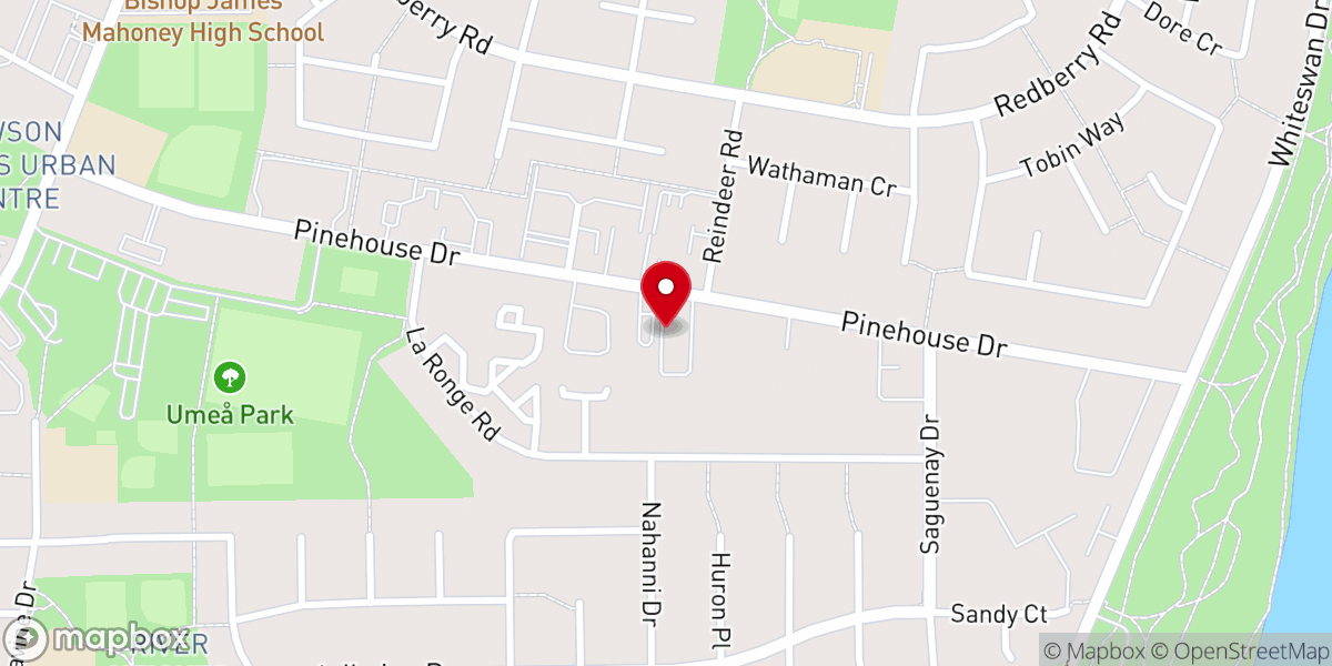 Map showing location of The Neighbourhood Church