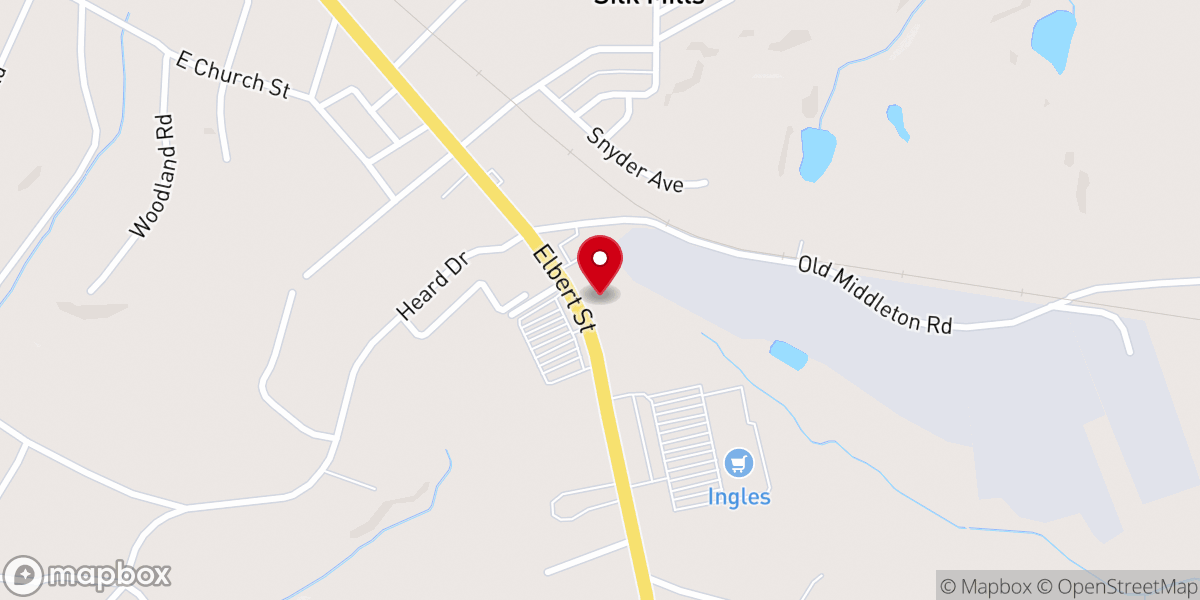 Map showing location of Harvest