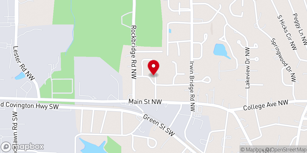 Map showing location of Pleasant Hill (CME) Christian Methodist Episcopal Church