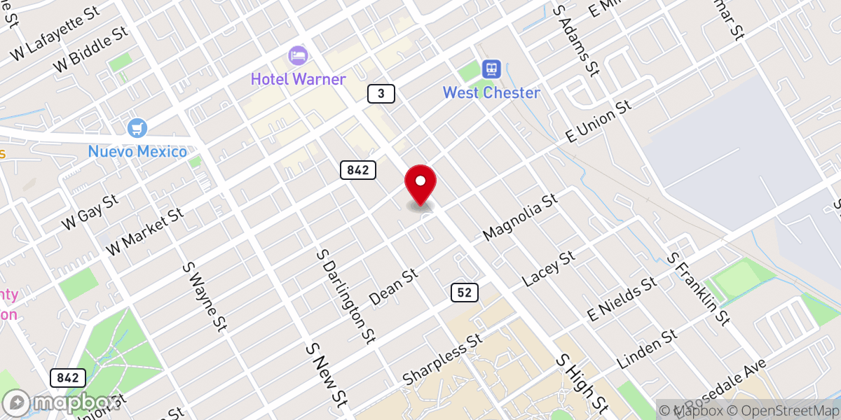 Map showing location of Church of the Holy Trinity