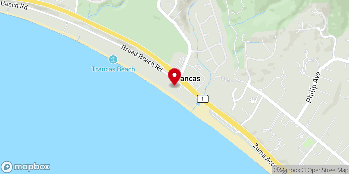 Map showing location of Hannah Montana House