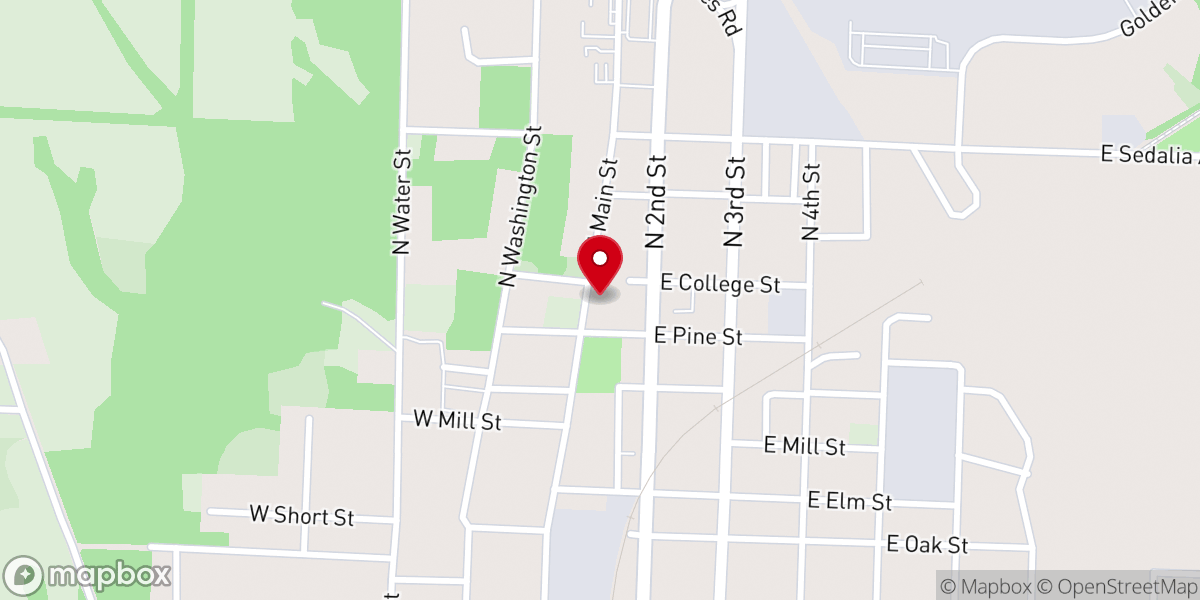 Map showing location of S O S Ministry - Resource Center
