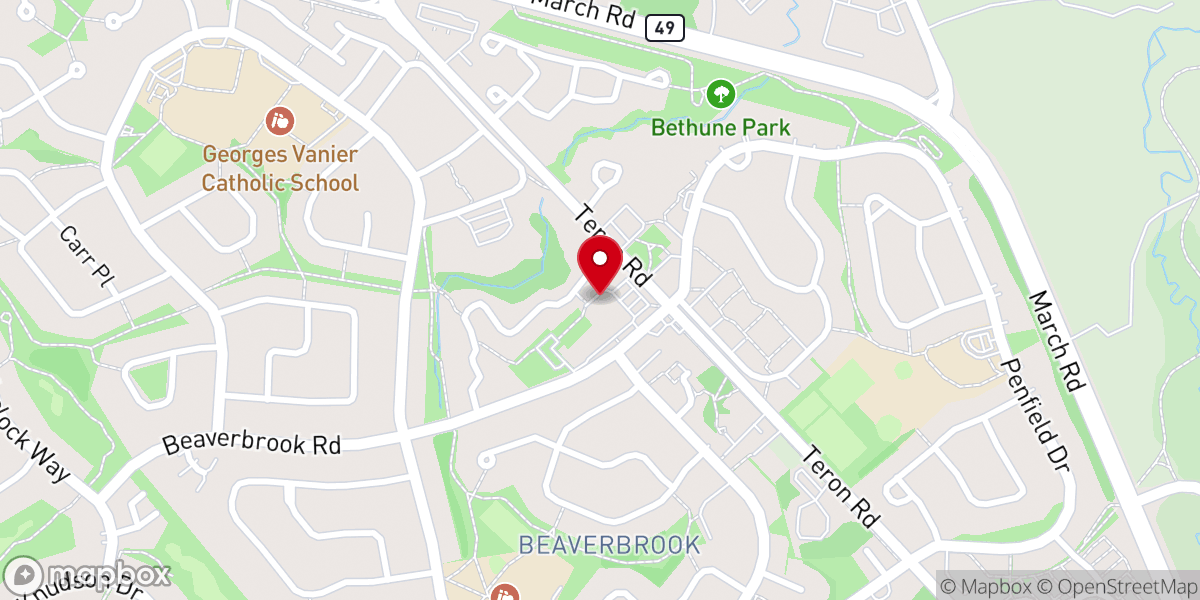 Map showing location of Community Life Church