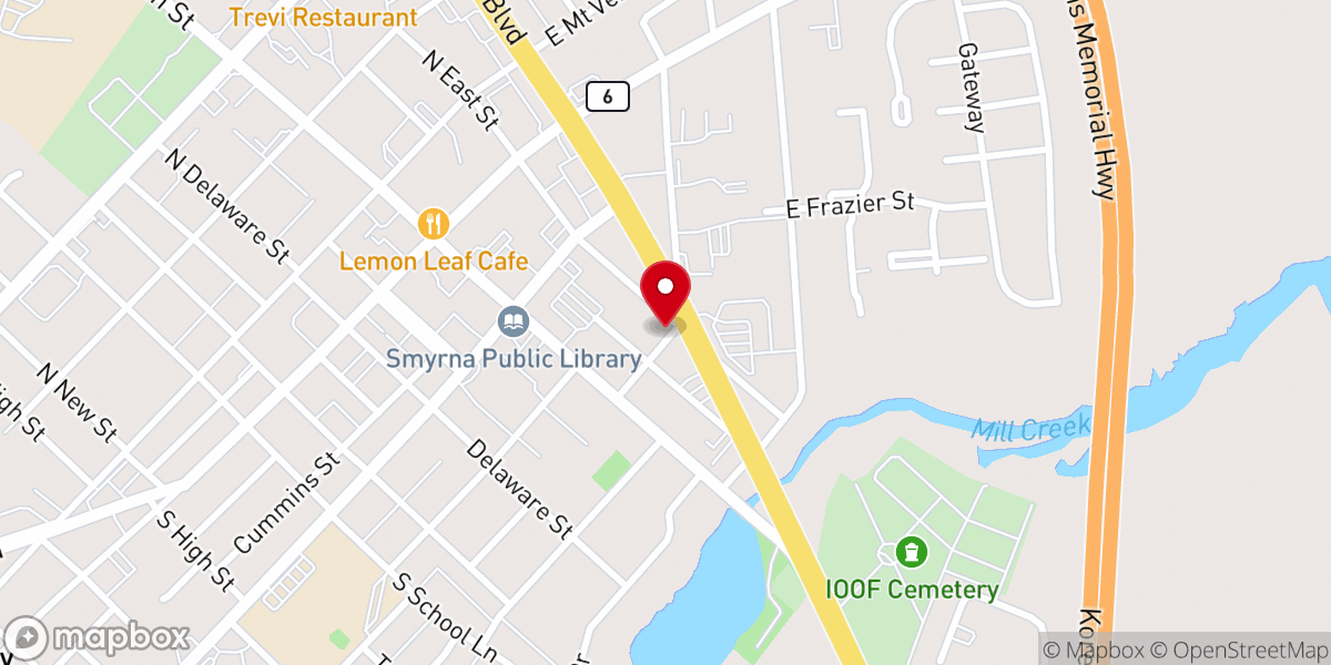 Map showing location of Christian Mart