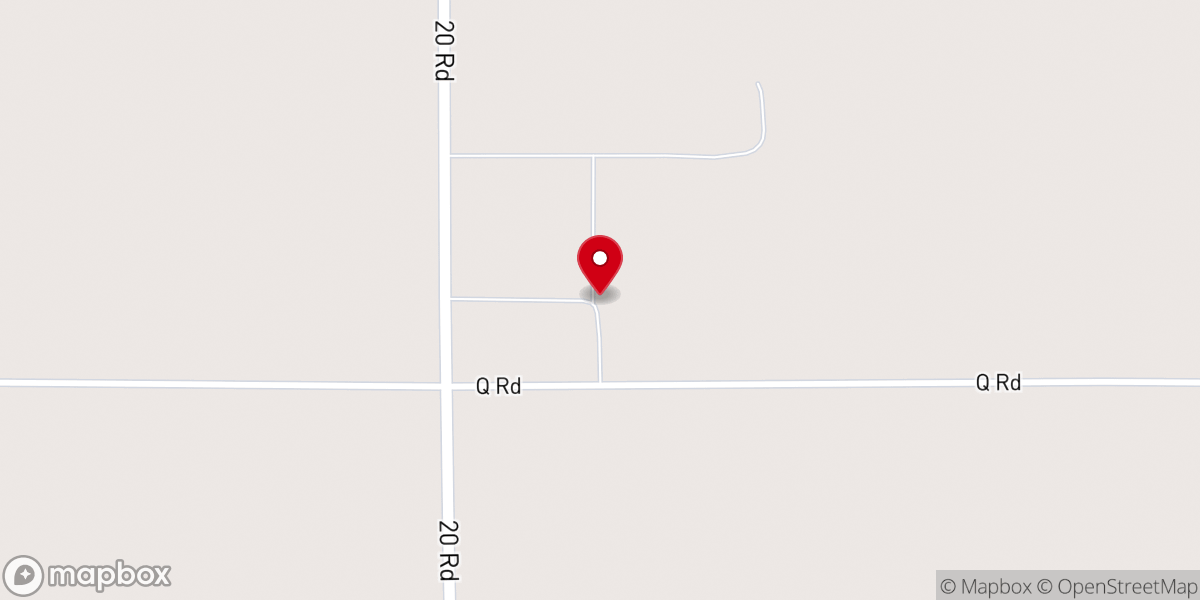 Map showing location of Zion Lutheran Church