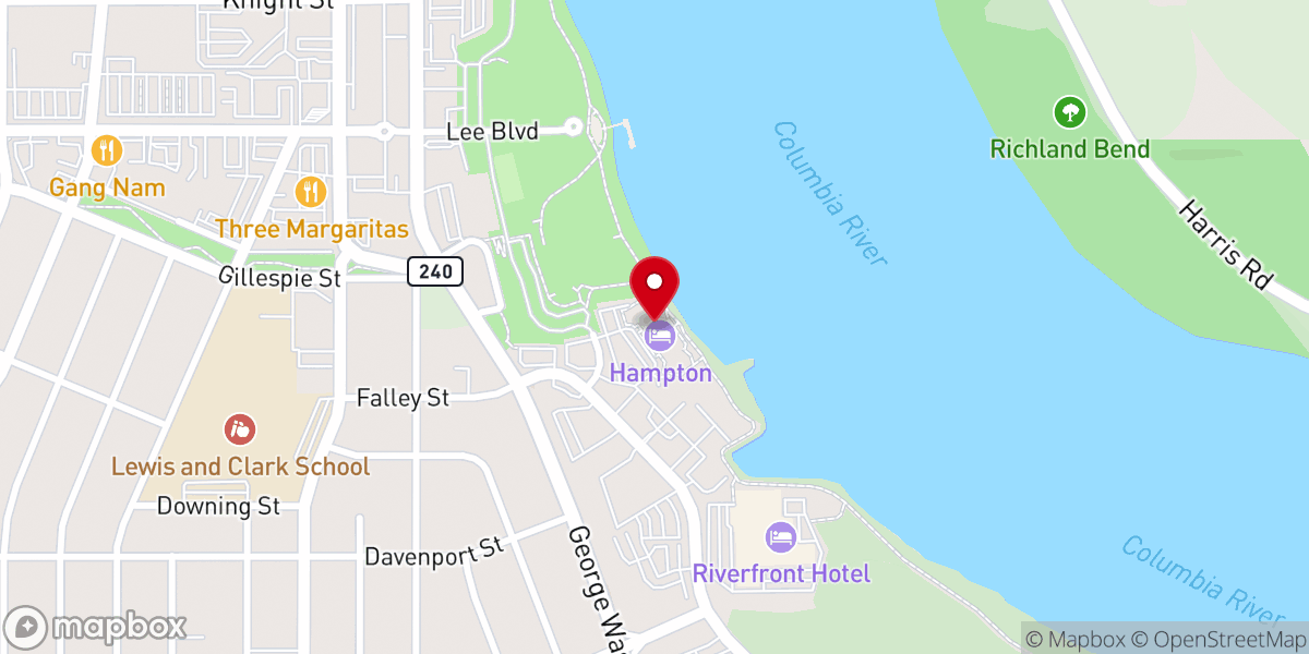 Map showing location of Trinity Presbyterian Church (PCA)