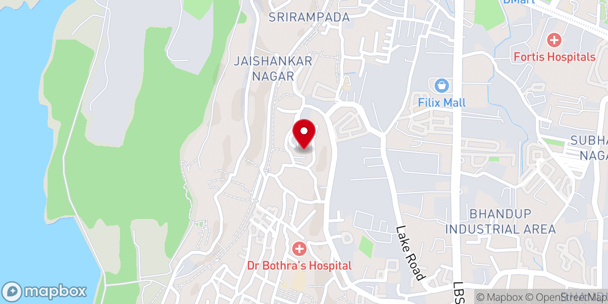 Map showing location of Bethesdha Pentecostal church