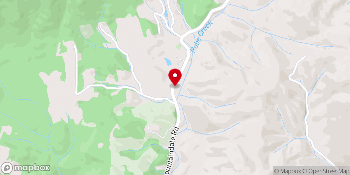 Map showing location of Mountain Dale Baptist Church
