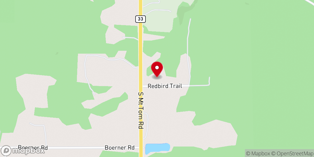 Map showing location of Mio Seventh-Day Adventist Church