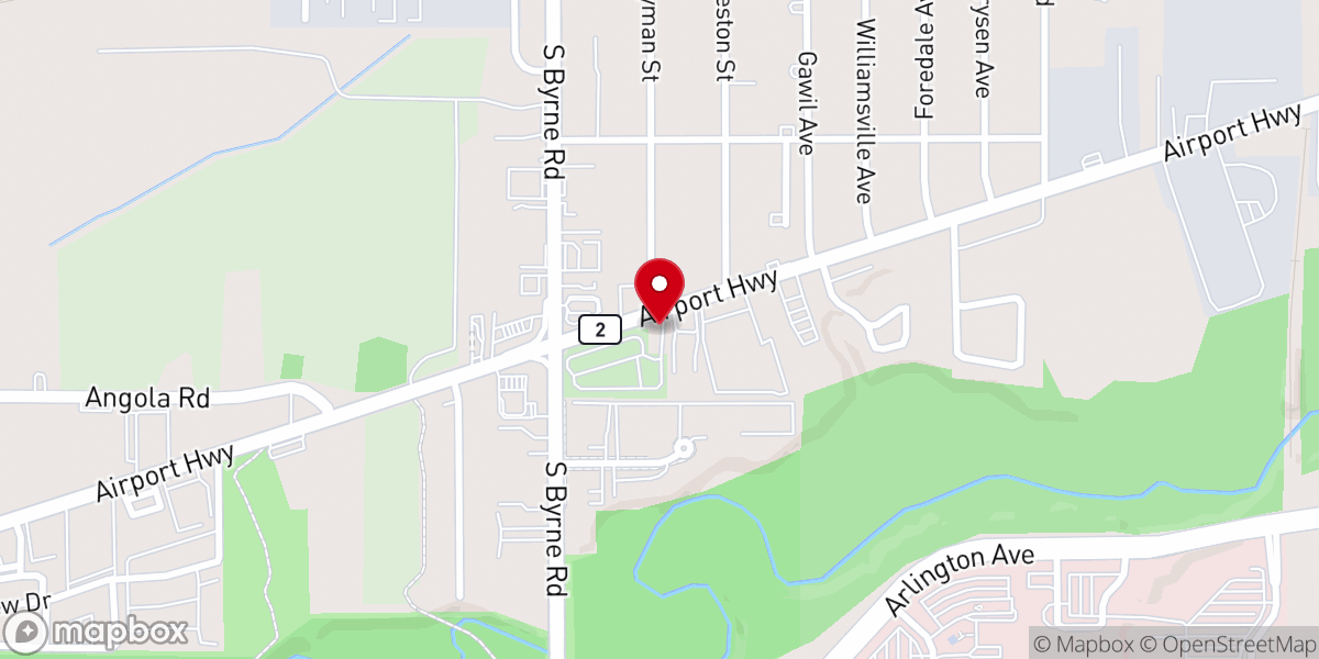 Map showing location of Maplewood United Methodist Church