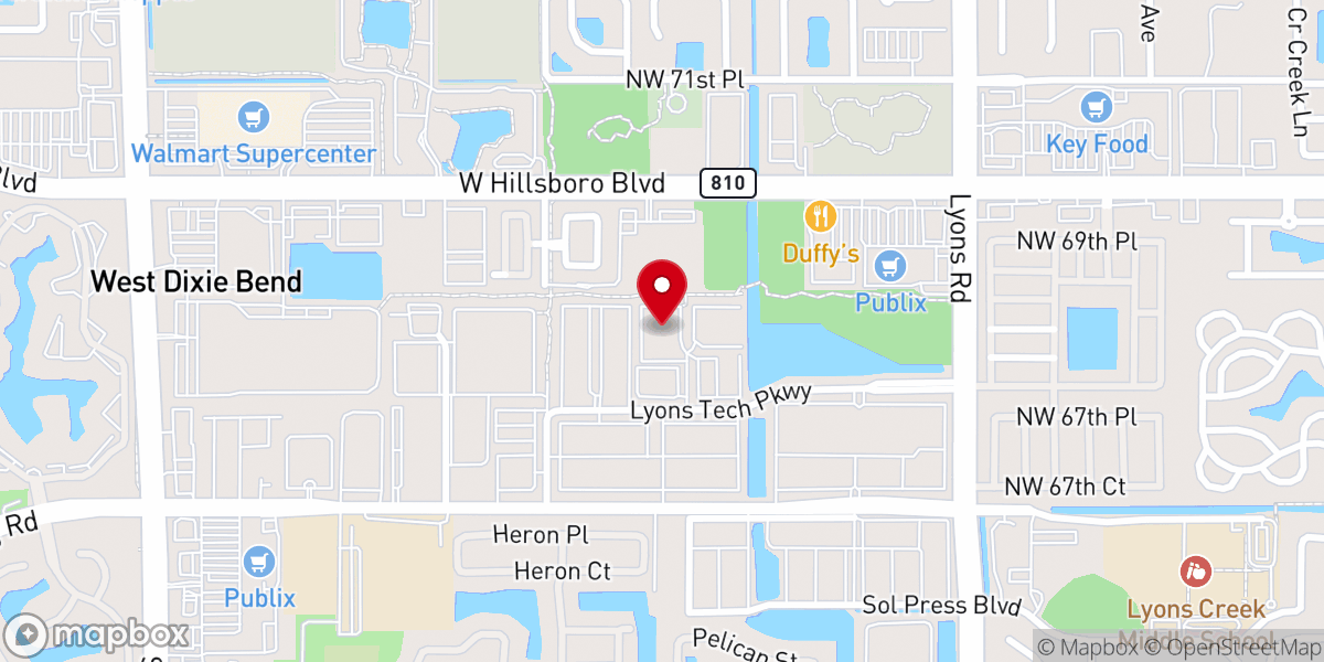 Map showing location of The Exchange Church Ministry Center
