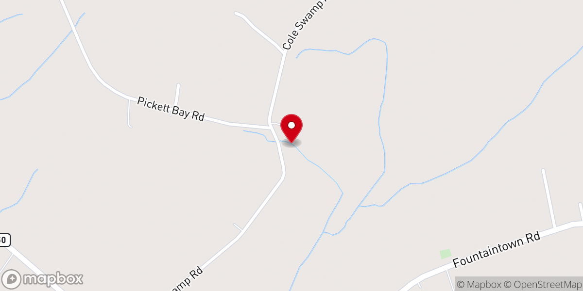 Map showing location of The Mount Church