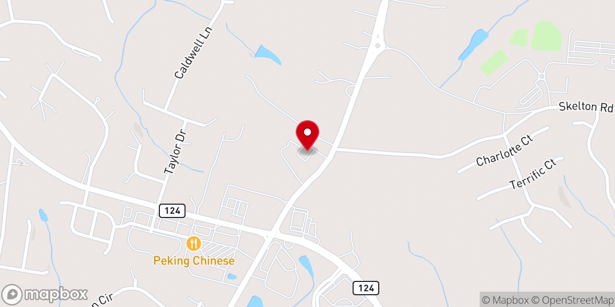 Map showing location of Macedonia World Baptist Msn