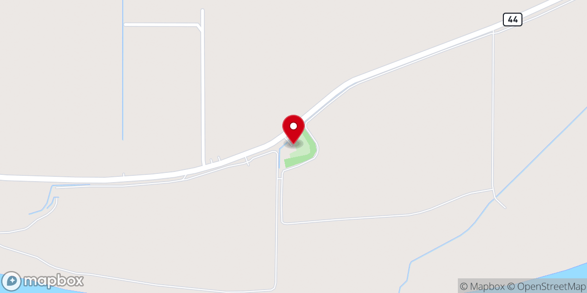 Map showing location of Salem Missionary Baptist Church