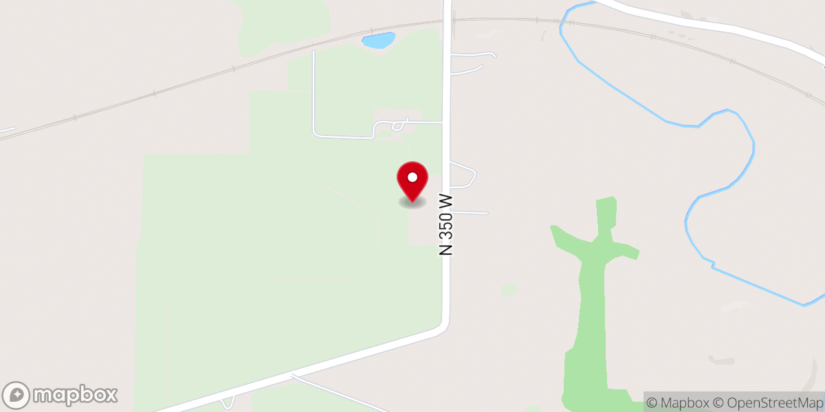 Map showing location of Albion Apostolic Youth Camp