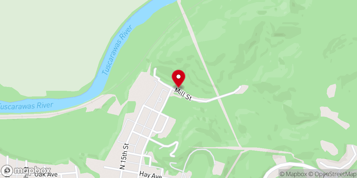 Map showing location of Lost and Found Revival Ministry