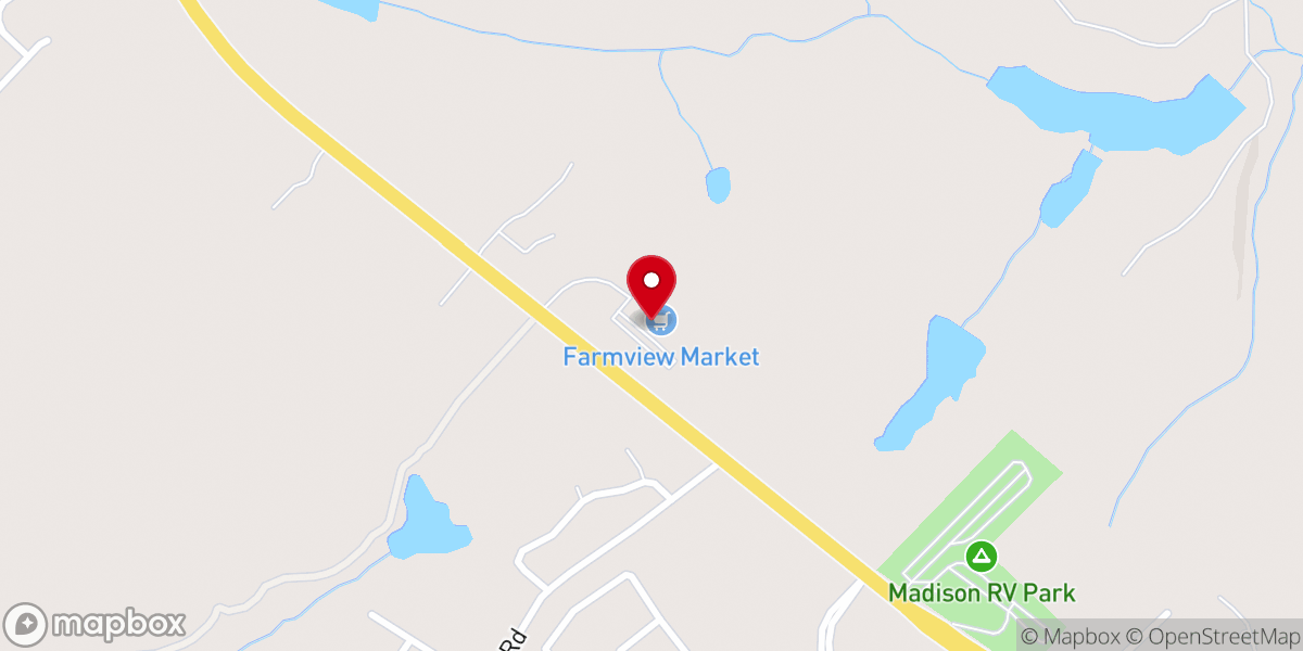 Map showing location of Farmview Market