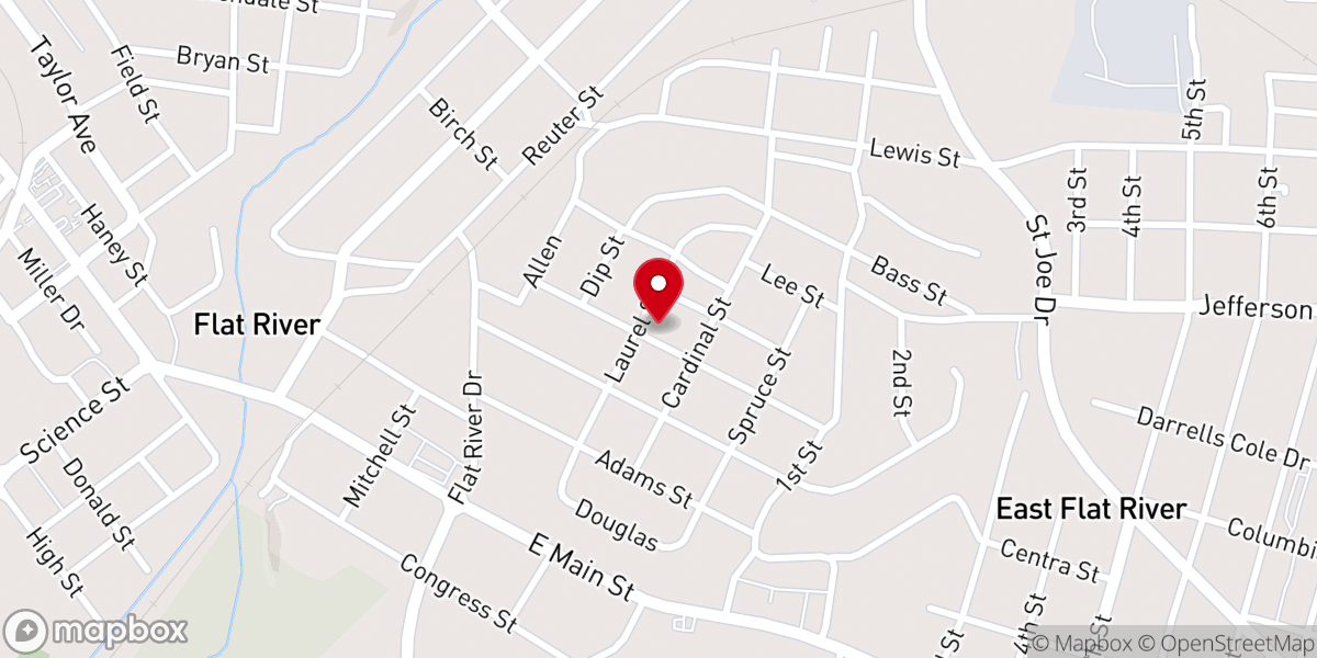 Map showing location of Discipleland Ministries