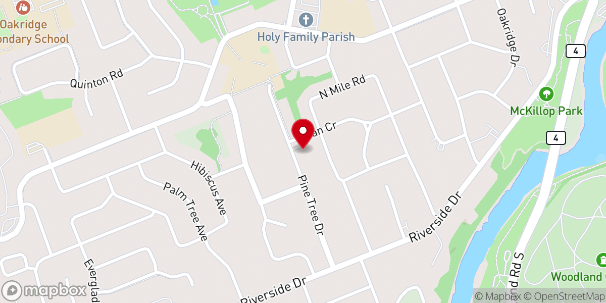 Map showing location of St. Martin-In-The-Fields