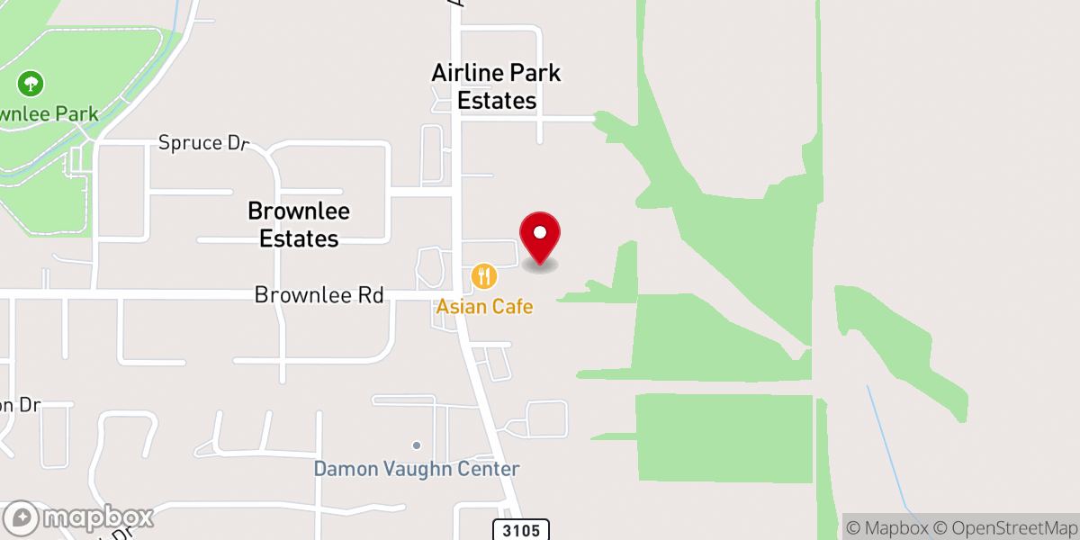 Map showing location of Northpoint Community Church