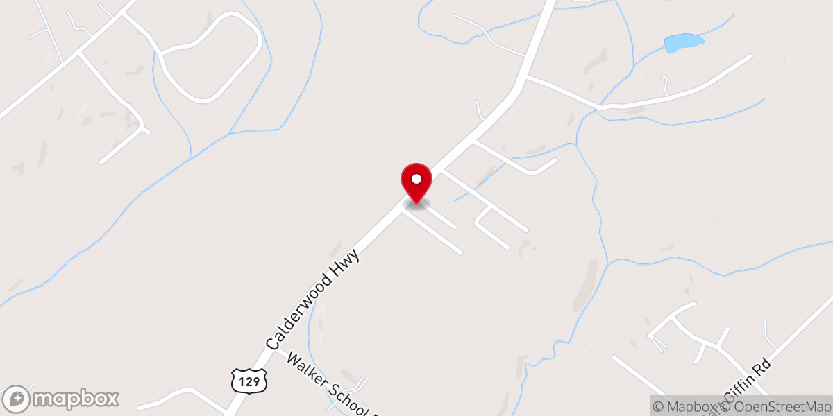 Map showing location of Outreach Church
