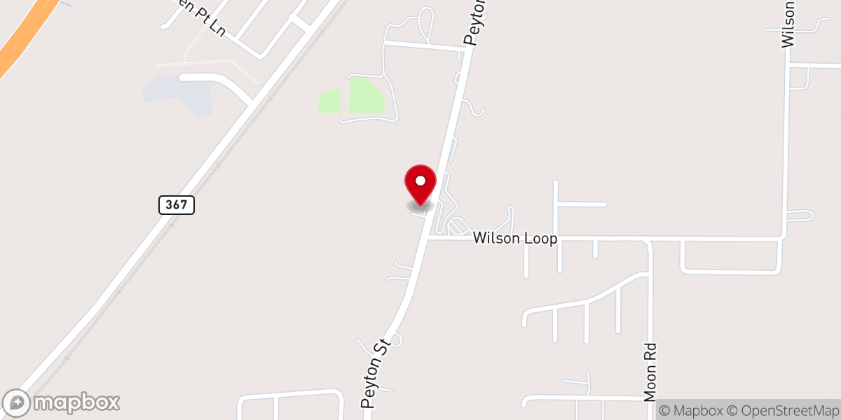 Map showing location of Apostolic Revival Church