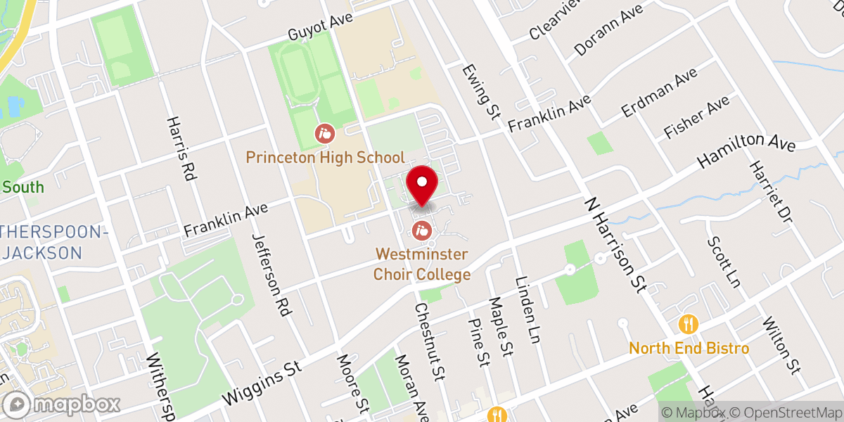 Map showing location of Bristol Chapel