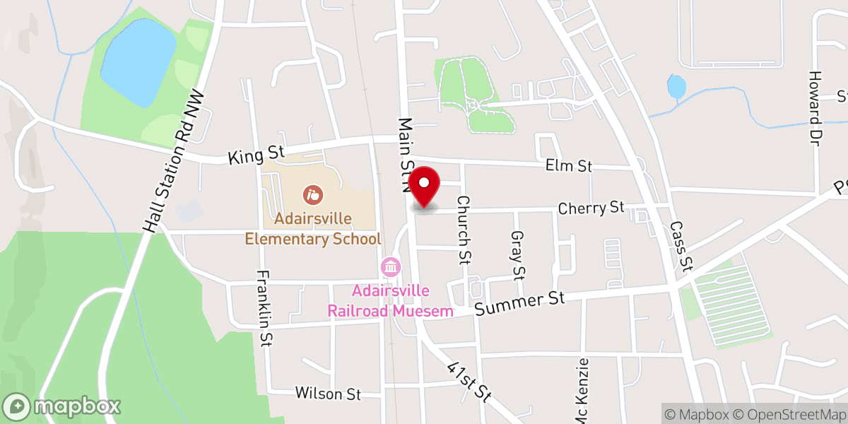 Map showing location of Podcast