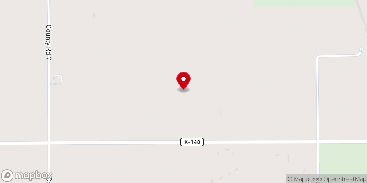 Map showing location of Norway, KS 66961