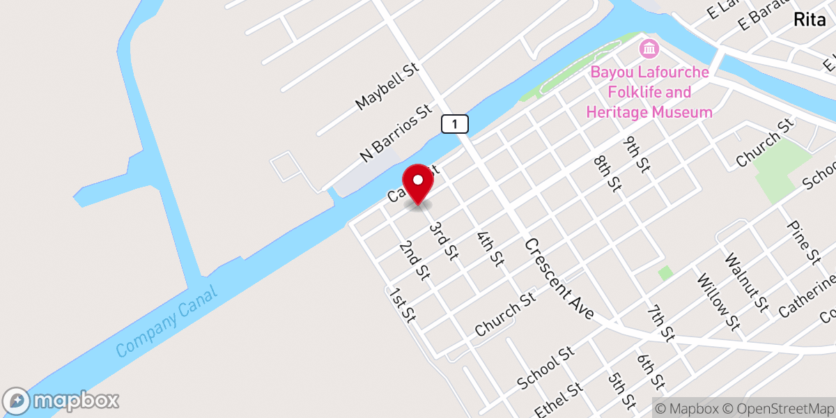 Map showing location of Warriors of His Presence Ministries