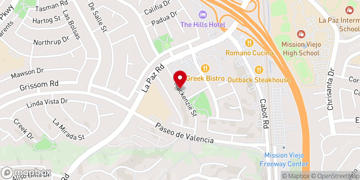 Map showing location of Christ Community Church