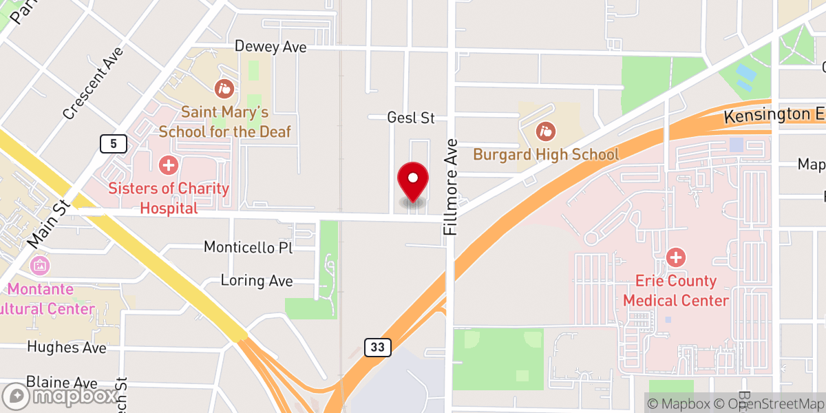 Map showing location of Sword of the Spirit Ministries