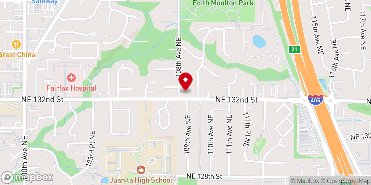 Map showing location of Logos Bible Church