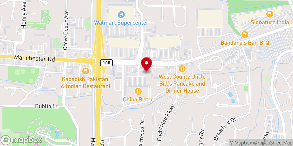 Map showing location of The Fellowship Table Church