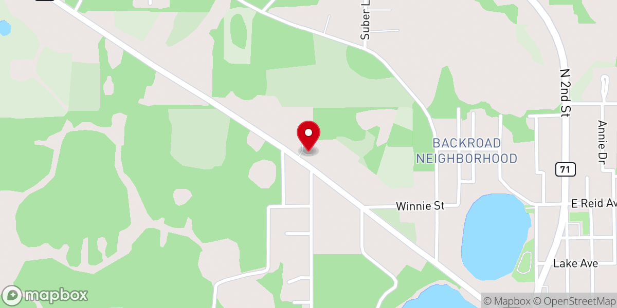 Map showing location of Ascension Sacred Heart Primary Care - Wewahitchka