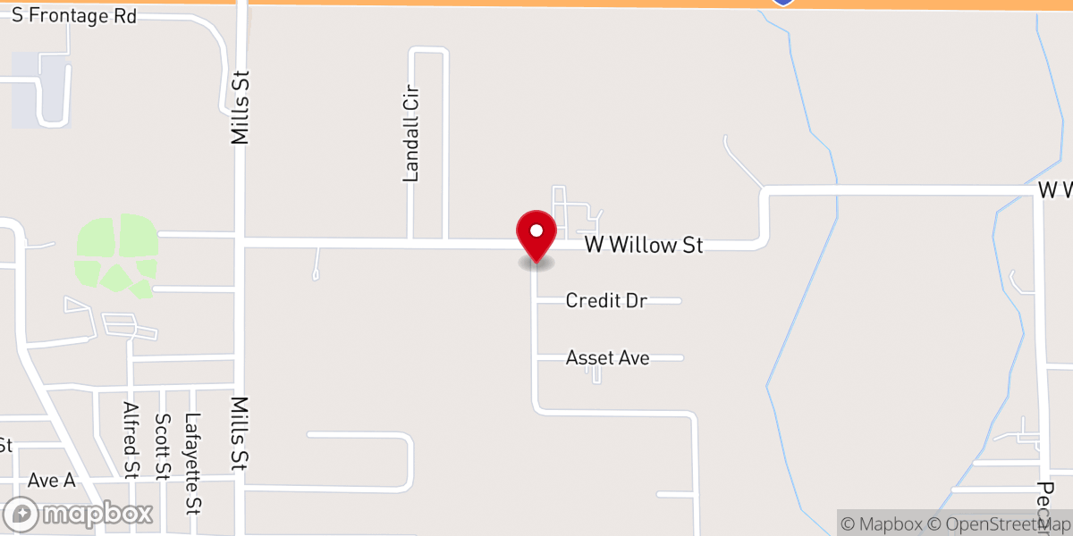 Map showing location of Cajun Dance Lessons