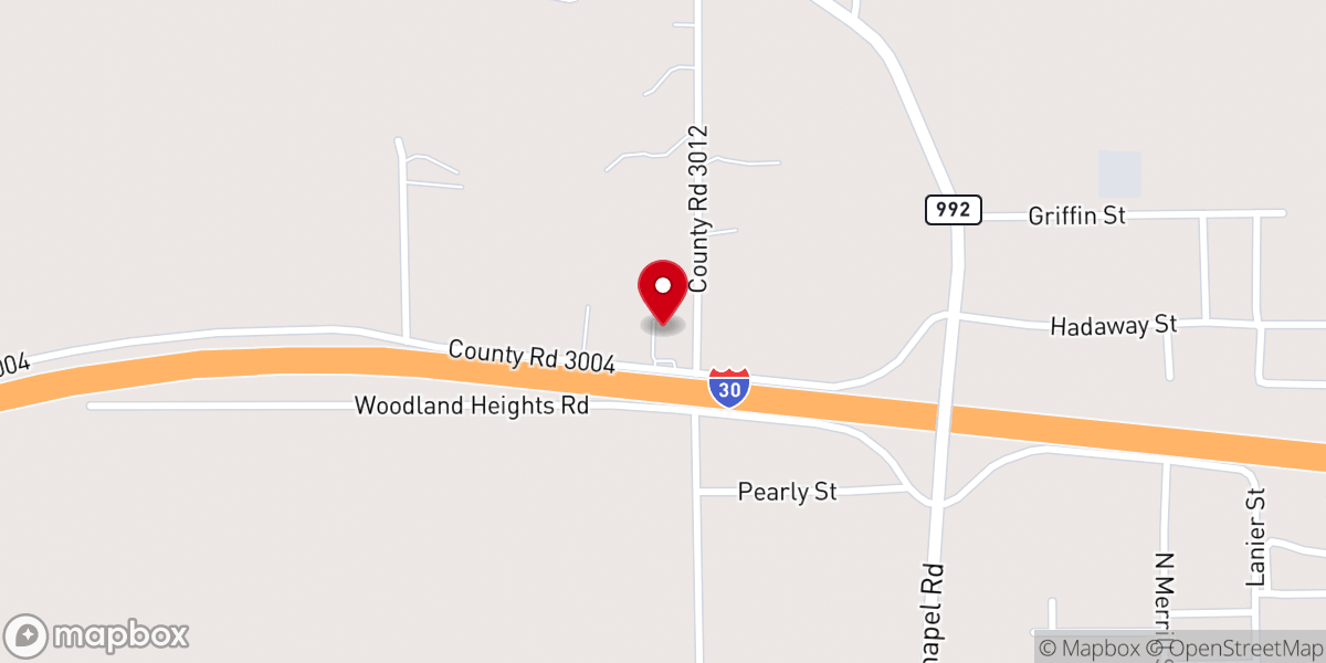 Map showing location of New Covenant Life Church