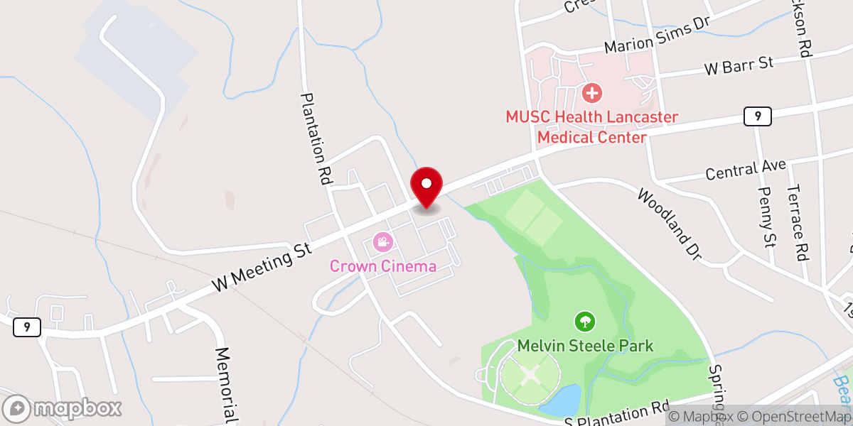 Map showing location of Restoration Church