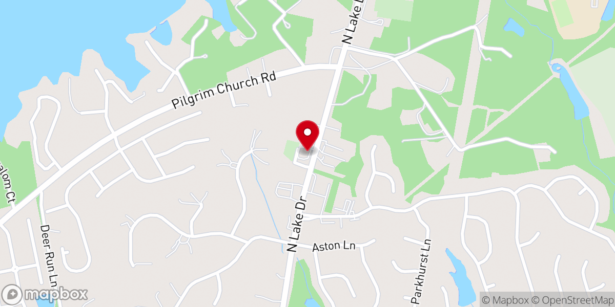 Map showing location of Williams AME Church