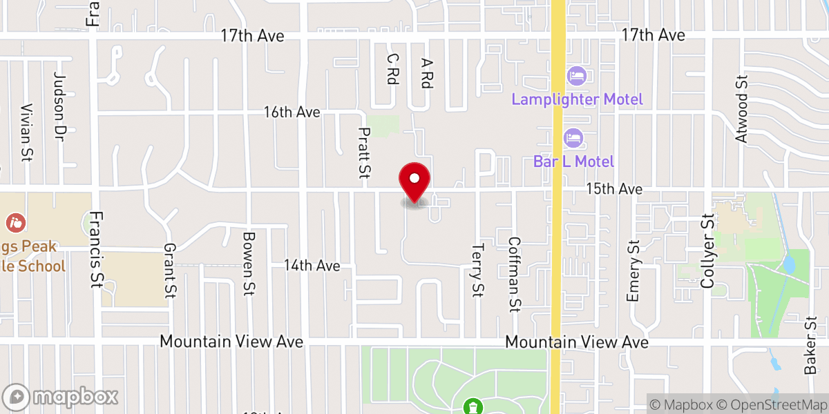 Map showing location of FaithPoint