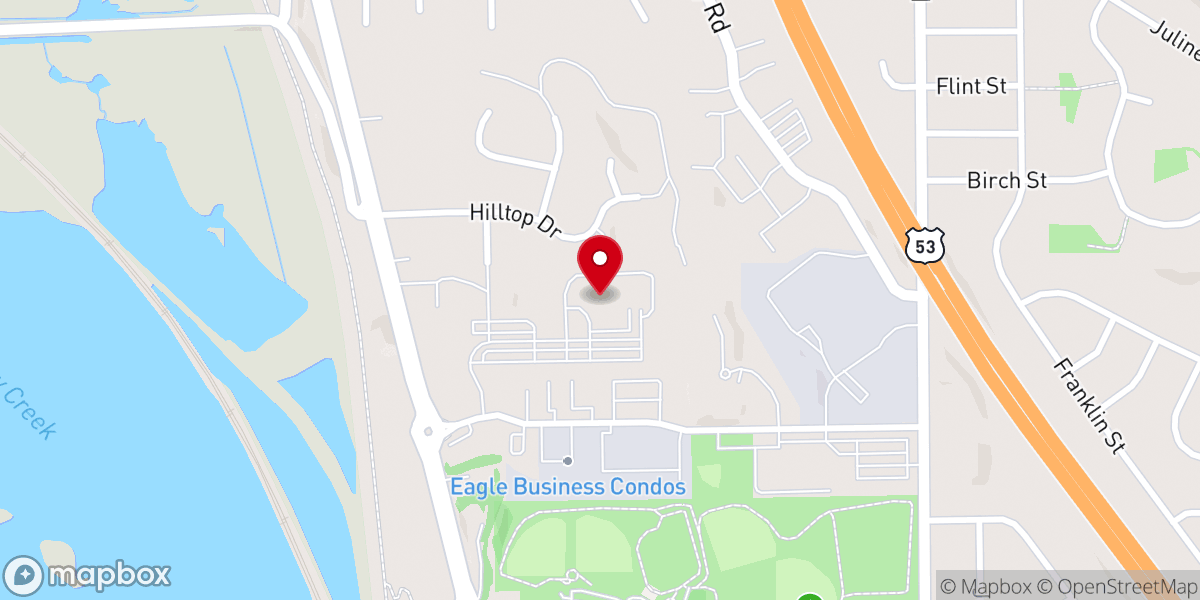 Map showing location of First Free Church