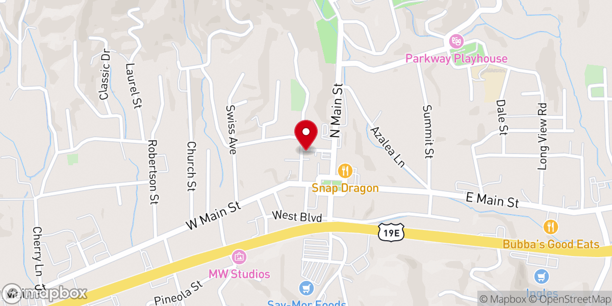 Map showing location of Reconciliation House