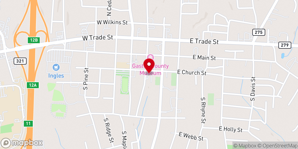Map showing location of Praise Temple Family Worship Center