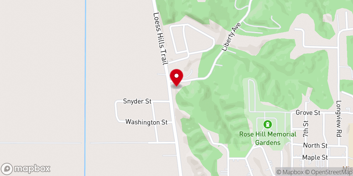 Map showing location of Community of Christ