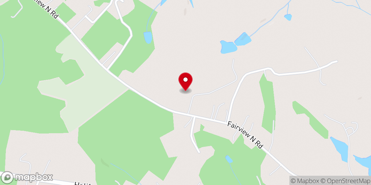 Map showing location of Cornerstone Church of Christ