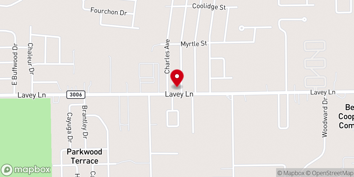 Map showing location of Wayside Christian Fellowship