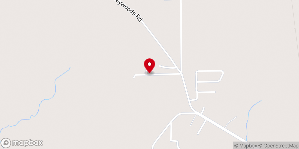 Map showing location of Emmanuel Baptist