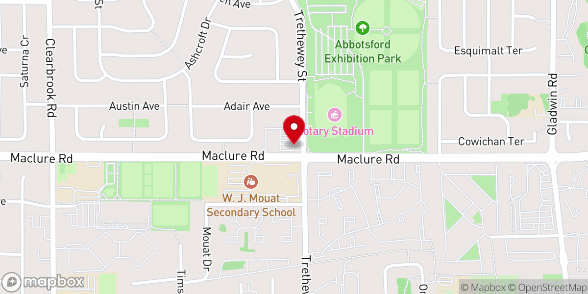 Map showing location of Yeshua Mission Church