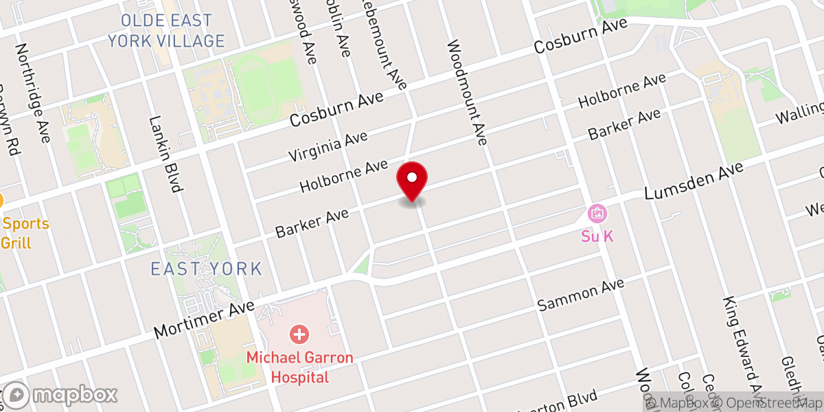 Map showing location of St. Raphael Greek Orthodox Church